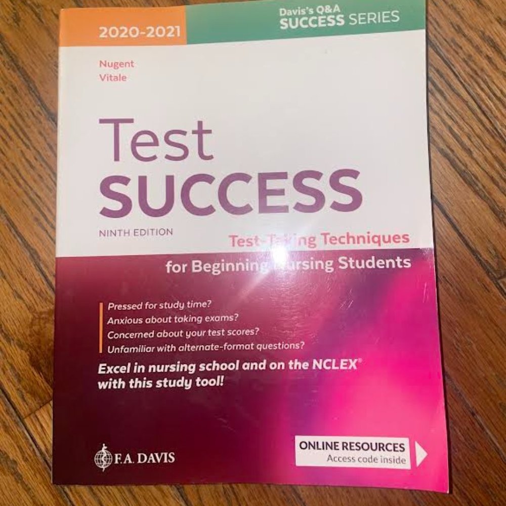 2020-2021 Davis Test Sucess for beginning nursing students